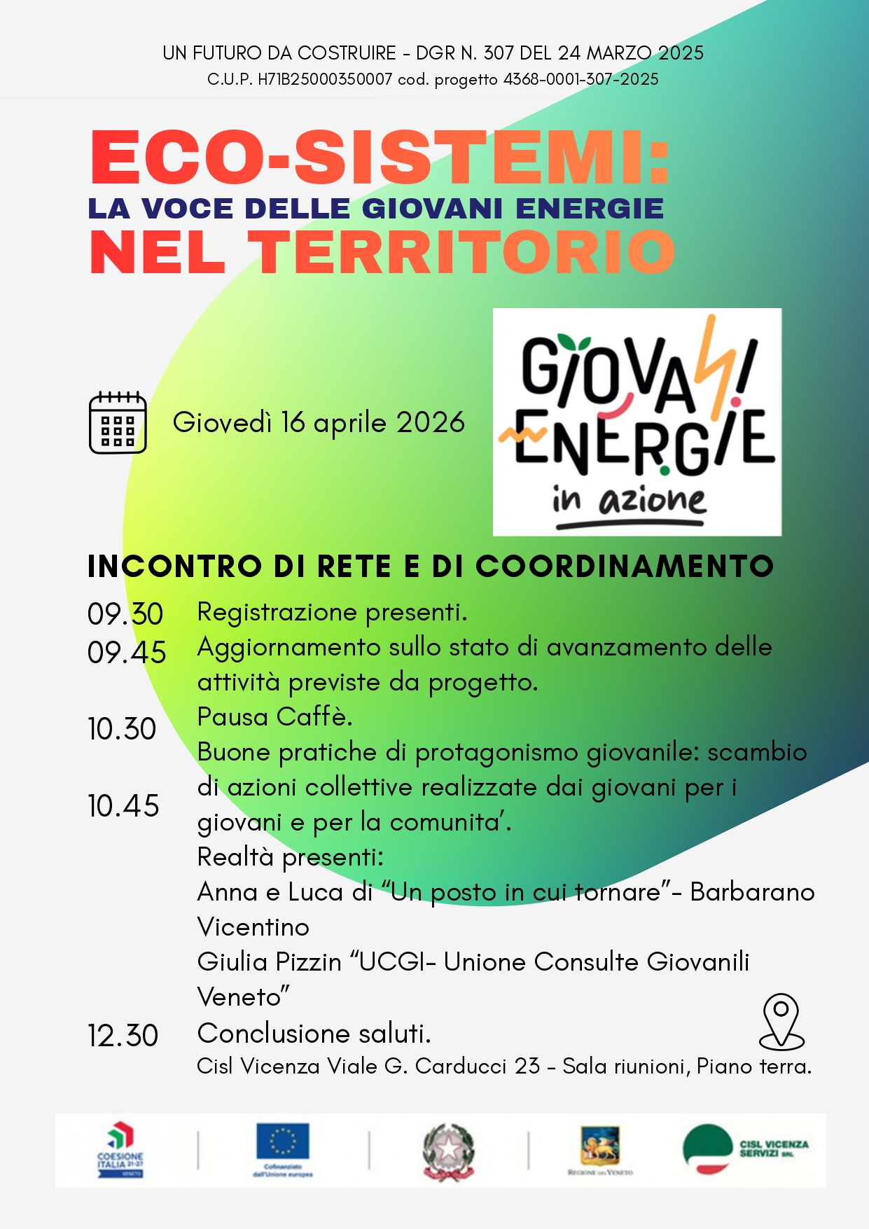 ECO-SISTEMI: LA VOCE DELLE GIOVANI ENERGIE NEL TERRITORIO